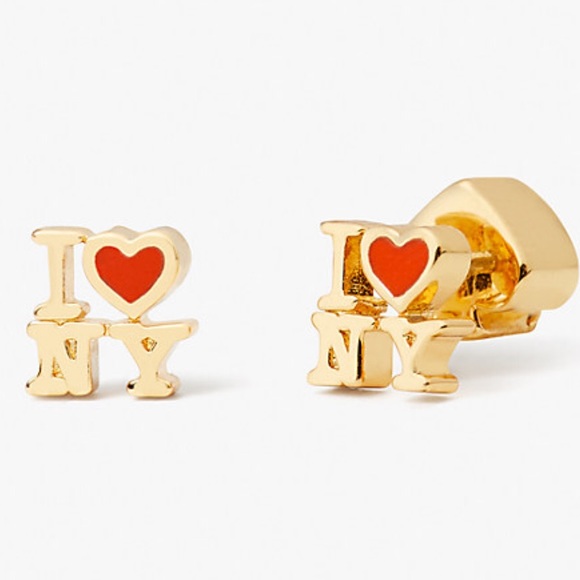 Kate Spade x i love ny x kate spade studs